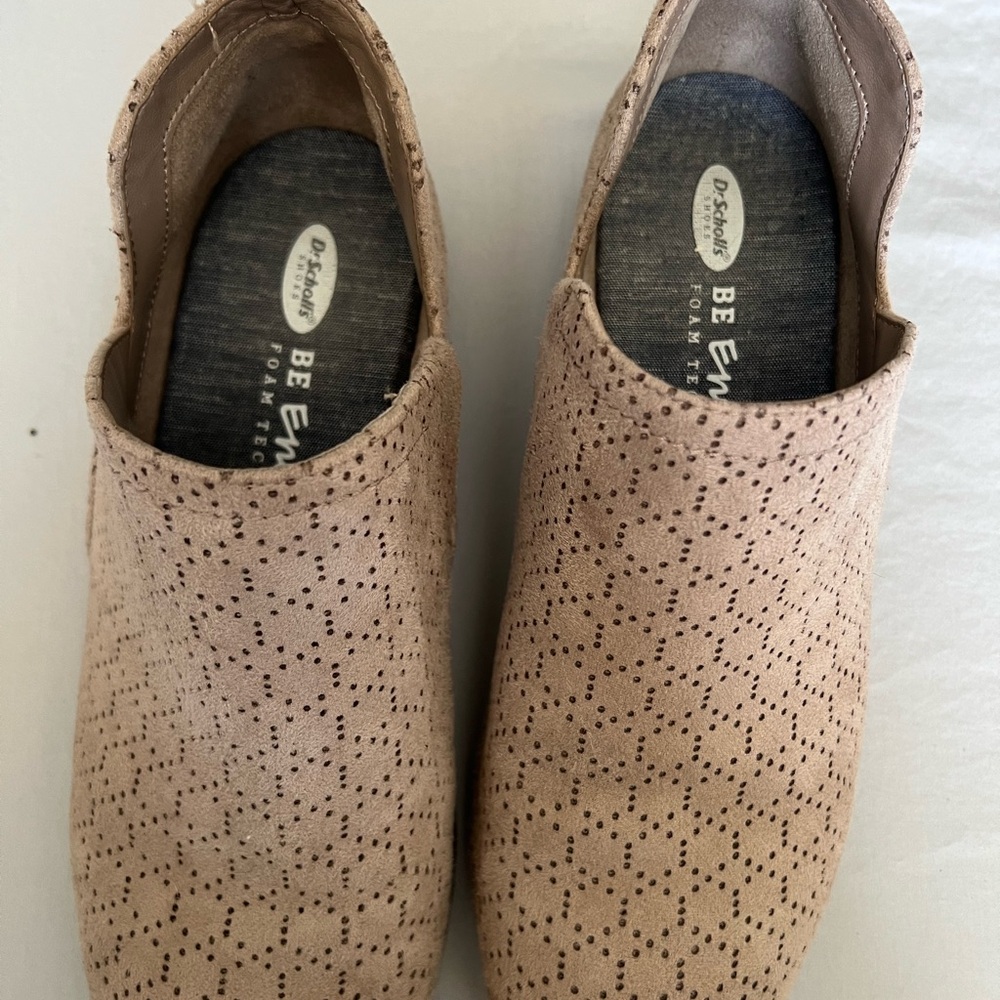 Dr. Scholl's Beige Slip-On Shoes